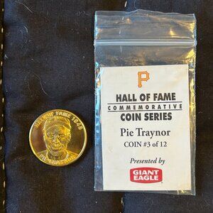 Pittsburgh Pirates Pie Traynor Coin